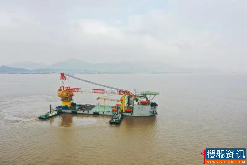 中国船级社浙江分社顺利完成15000吨风电安装坐底箱型平台项目改装和入级检验