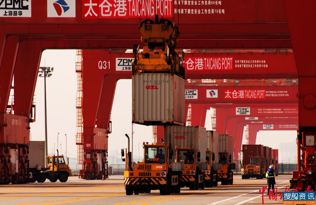 太仓港首月吞吐量实现“开门红”