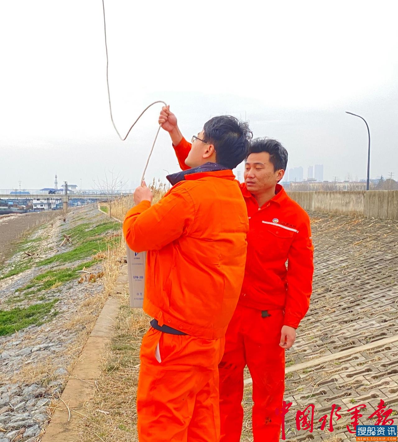 迎新春 保畅通 一线航道人在行动