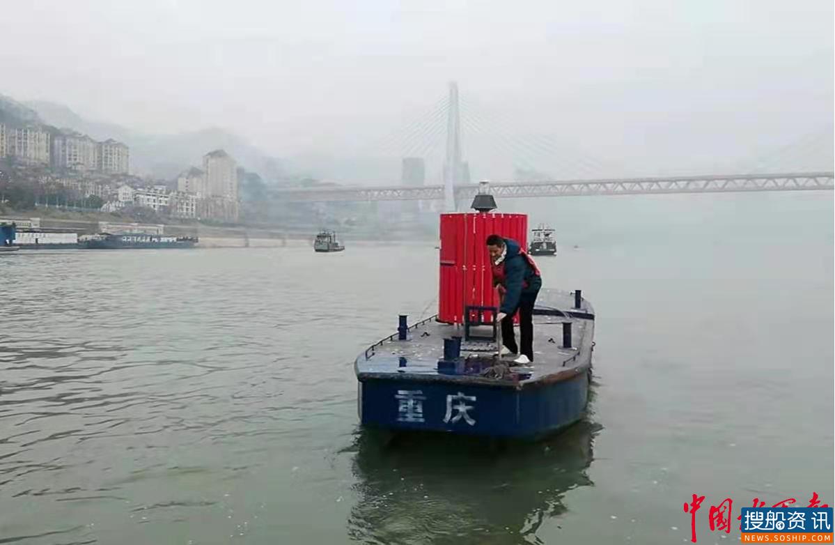 力保春运航道安全畅通!重庆航道职工为轻轨过江隧道施工护航