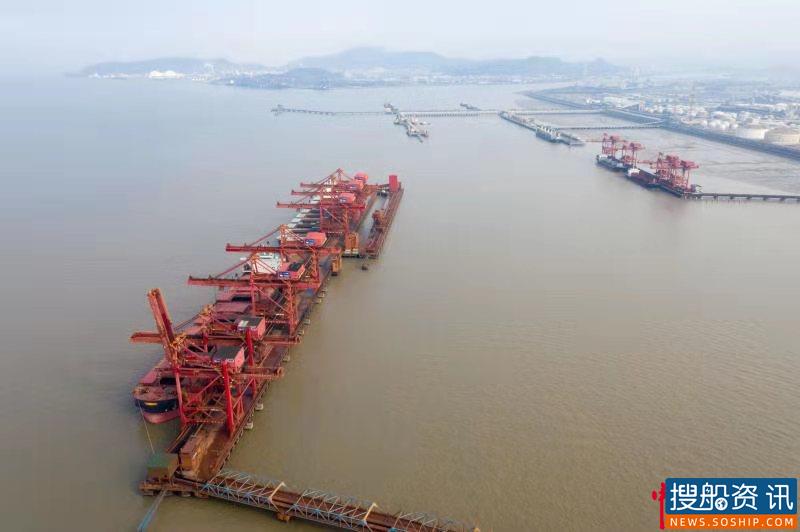 浙江:宁波舟山港北仑矿石码头首月吞吐量超千万吨