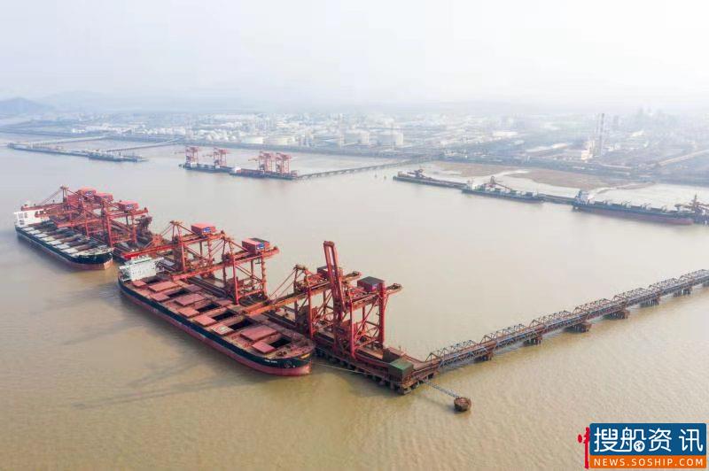 浙江：宁波舟山港北仑矿石码头首月吞吐量超千万吨