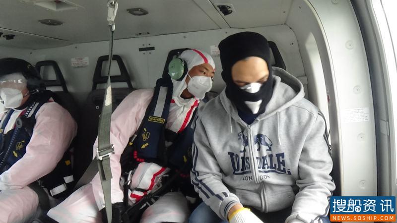 春节首日 东海救助局派遣专业救助直升机快速出动 成功救助一名外籍患病船员
