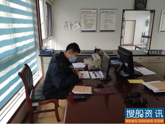 黄石海事就地过年青年:我在现场也在“家”