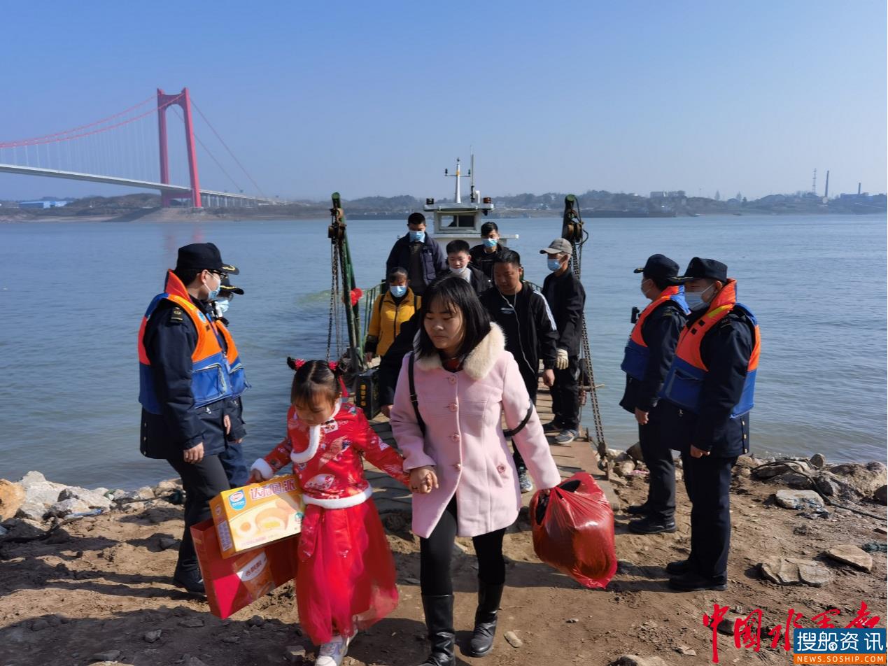 黄石海事:绷紧渡运安全线 守护群众过好年