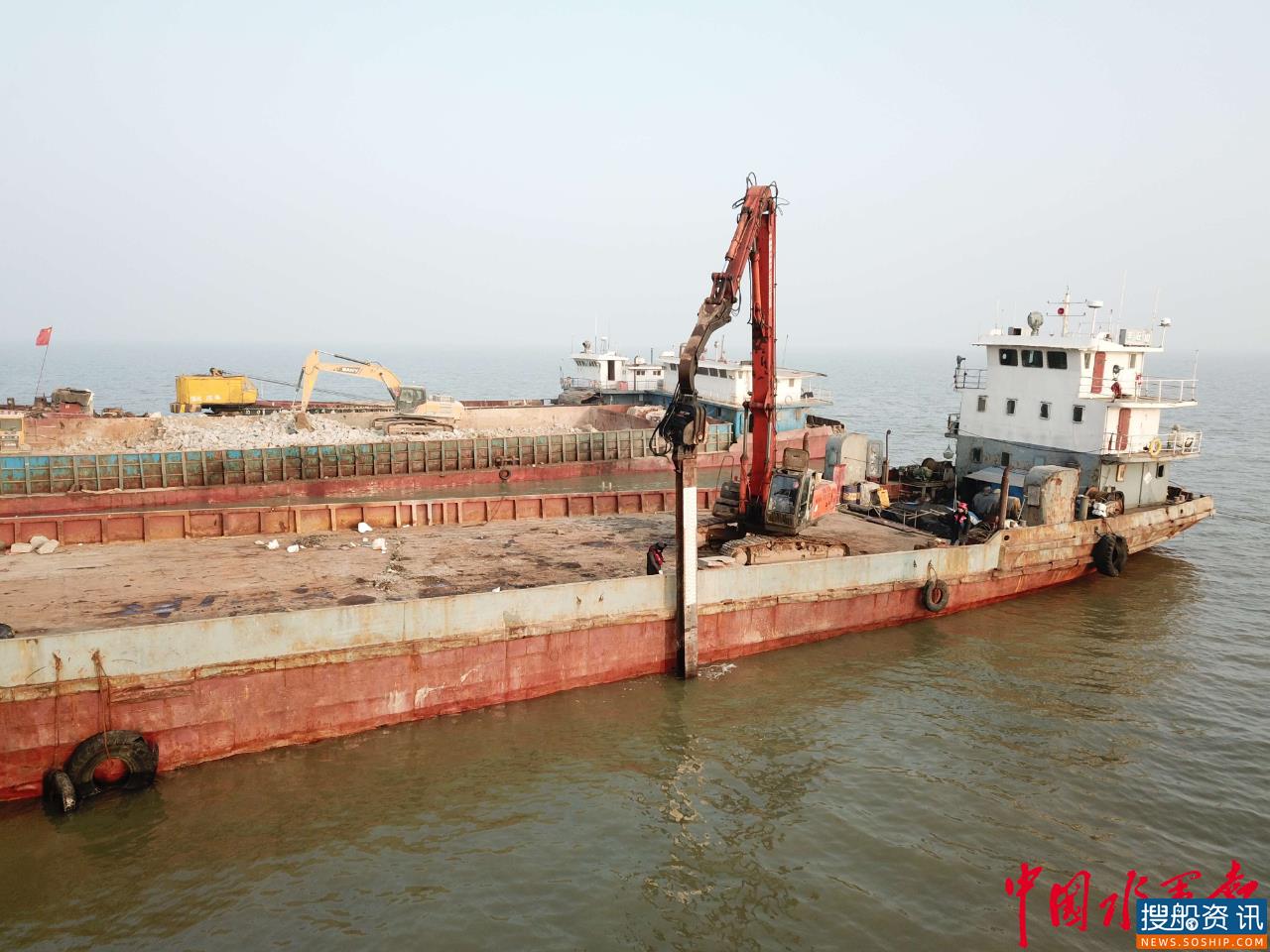 赣榆陆岛交通码头项目积极开展复工复产