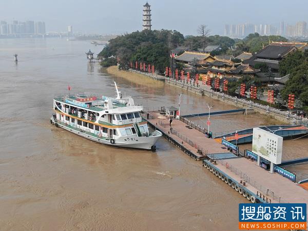 温州首个4A景区江心屿免费开放 温州海事全力保安全
