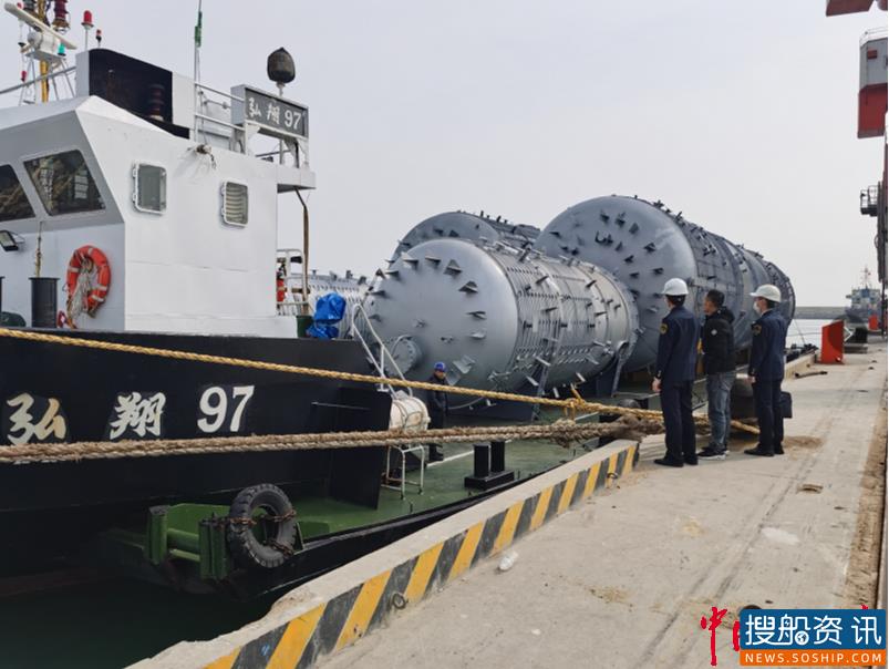 助力企业节后复工 威海海事局保障超大型装备安全出口