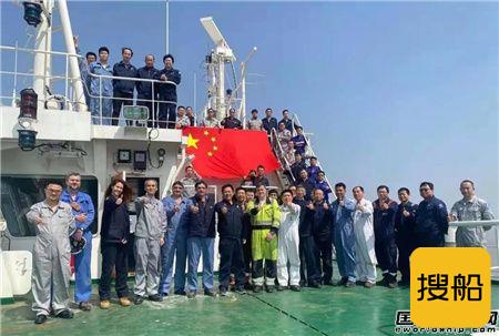 仅6天！沪东中华23000TEU双燃料集装箱船完成气体试航