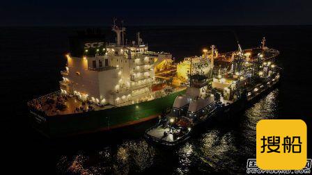 Sovcomflot与壳牌合作完成美国首次远洋油船船对船LNG加注