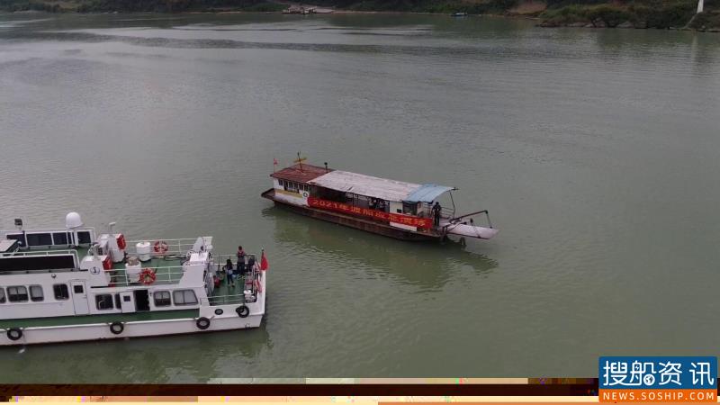 南宁海事局组织开展渡船应急演练