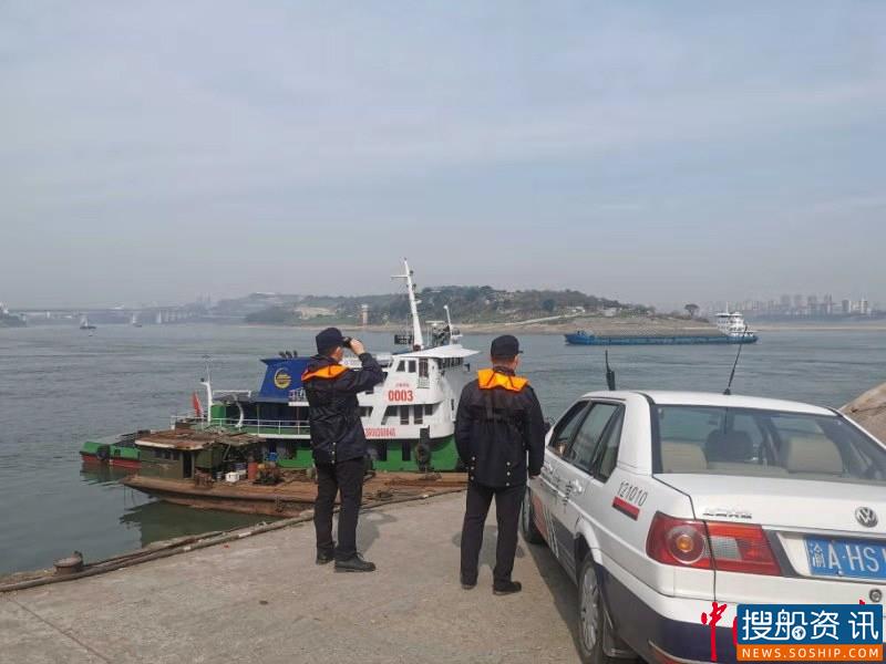 长江上游水位持续低行 巴南海事处多措并举战枯保畅