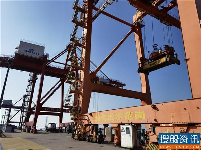 九江港融入中三角 今年预计突破70万标箱