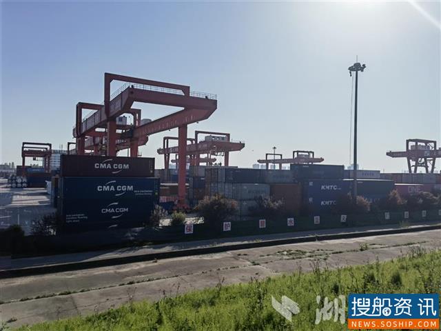 九江港融入中三角 今年预计突破70万标箱