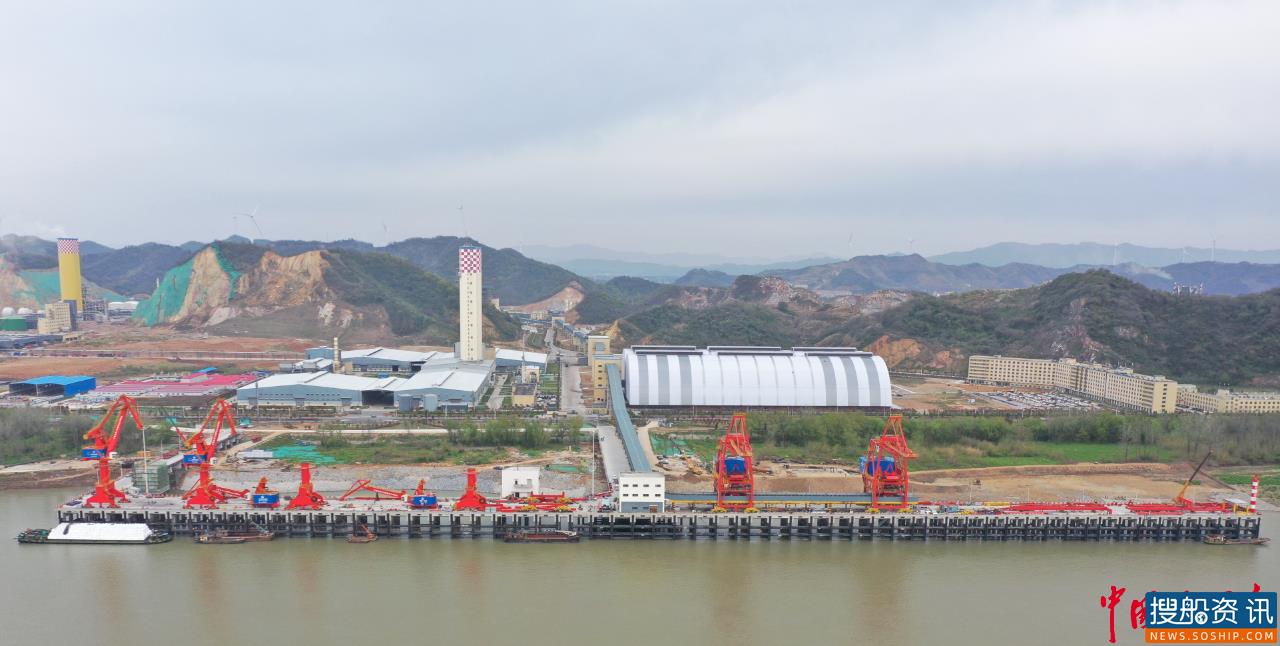 九江矶山公用码头建成具备投运条件