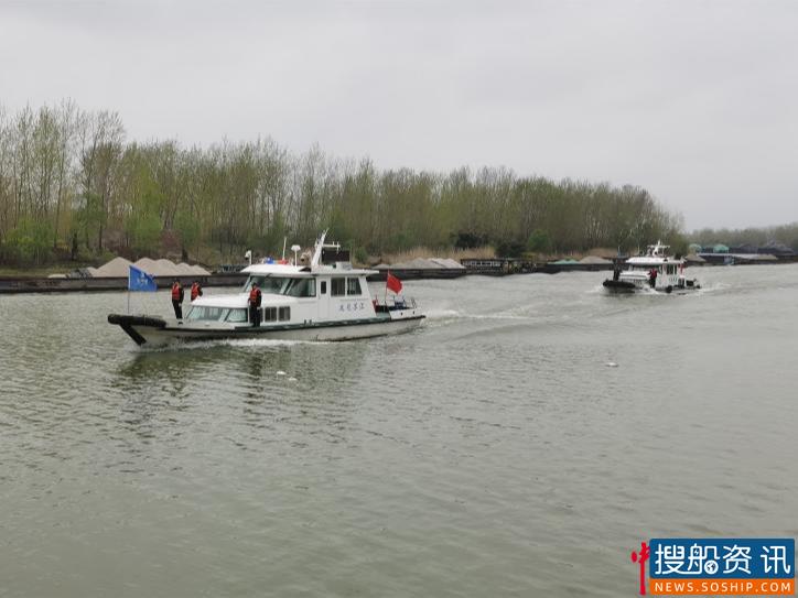 邳州航道站春季水上联合执法在行动