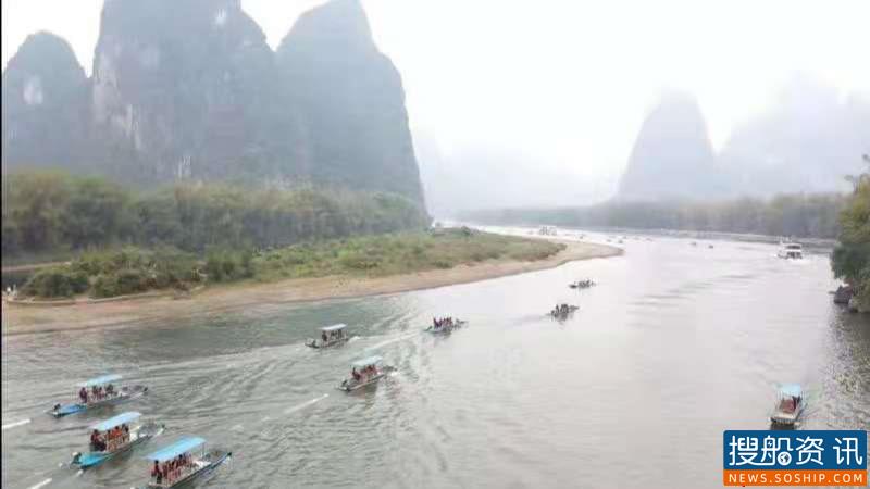 清明期间,漓江迎来旅客运输小高峰
