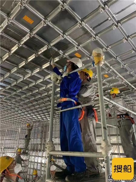 沪东中华MARK III型围护系统主膜氦气试验首次实现零漏点
