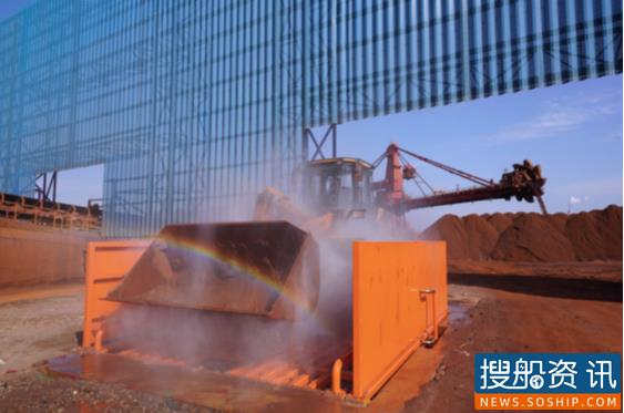 太仓武港扬尘防治再添“新武器”
