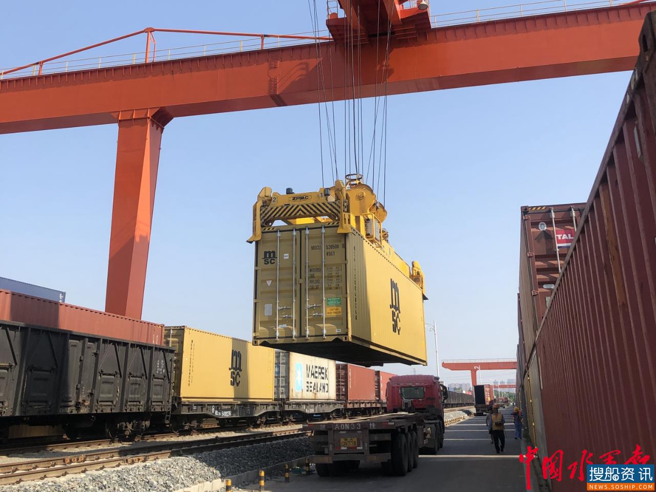 “合肥-宁波舟山港”海铁班列今年业务量破2万箱 同比增长超40%