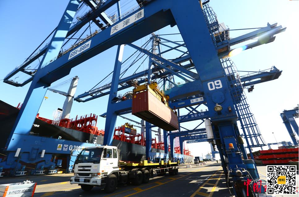 集装箱吞吐量同比增长20.4% 天津港集团实现首季生产“开门红”