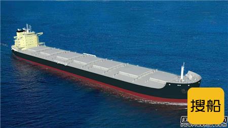黄埔文冲自主研发设计85000吨散货船首制船开工
