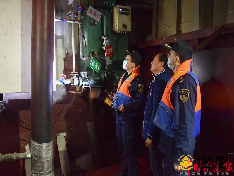 荆州海事局组织开展船舶燃油及生活污水抽样检测