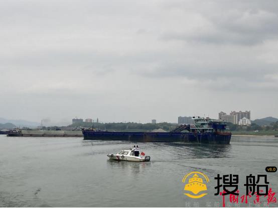 肇庆海事有力保障肇庆110kv红庄(平凤)输变电工程输电线路顺利“跨江”