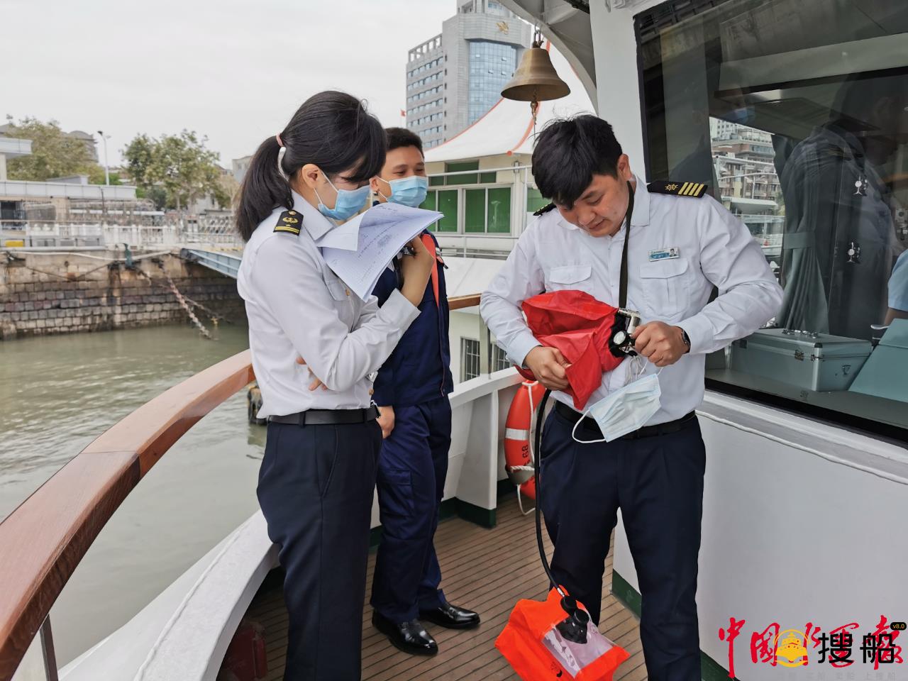 厦门鹭江海事处启动“五一”节前客运船舶集中安全检查