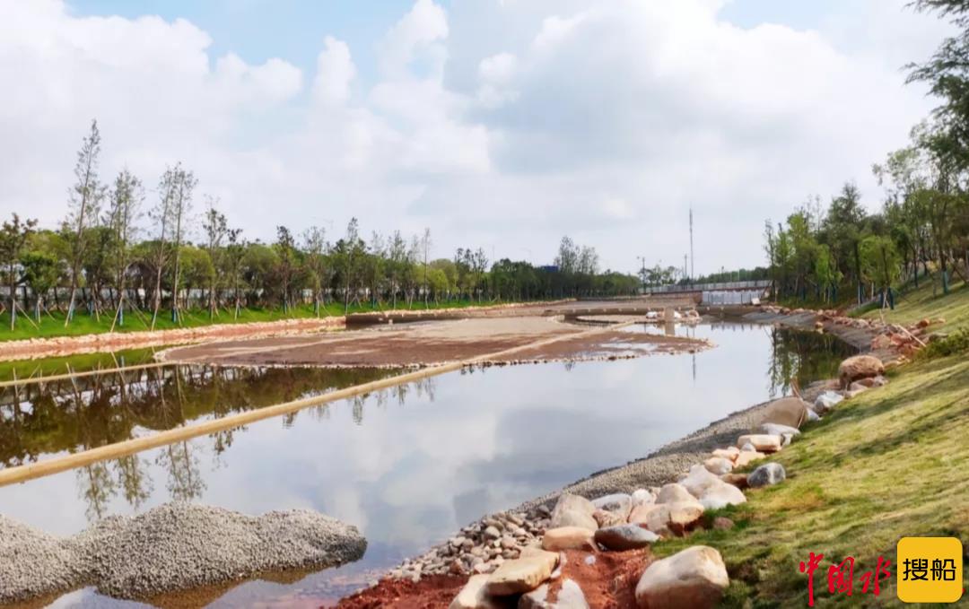 长江重庆航道工程局投资承建的首个新型环保水处理景观项目通过阶段性验收