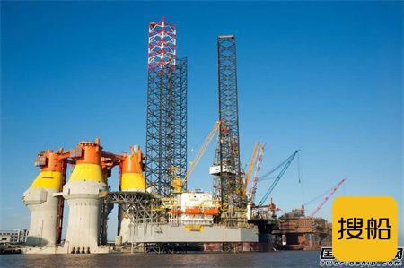 启东中远海运海工N408自升式钻井平台完成交付前调试工作