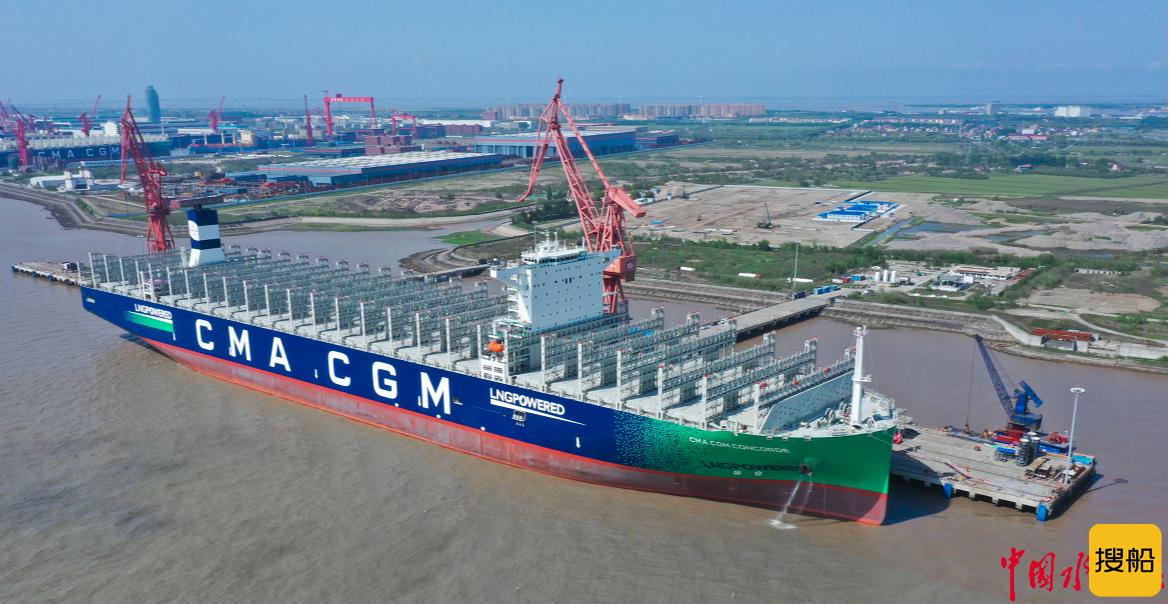 月均交一艘，品质更优秀  中国船舶沪东中华又交付全球首创双燃料集装箱船