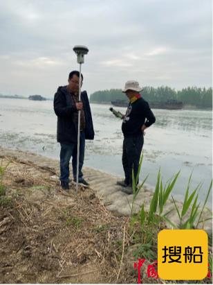 京杭运河江苏省船闸应急保障中心开展苏北运河地形图修测工作