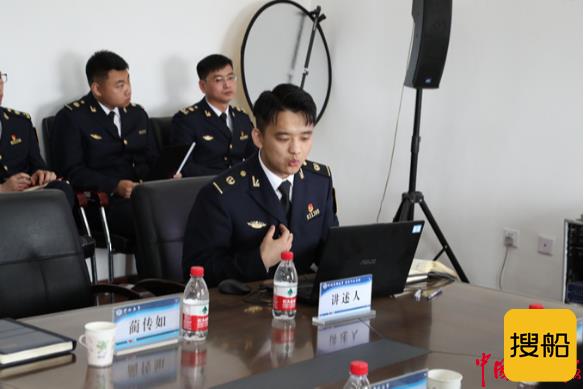 营口鲅鱼圈海事处党支部与大连海事大学外国语学院党支部开展联学共建活动