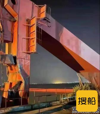 悲喜两重天?新时代造船突发龙门吊倒塌事故