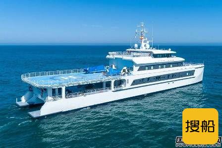 为比尔盖茨定制游艇配套“零排放”游艇支援艇交付
