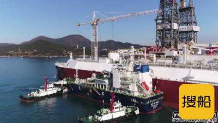 KOGAS子公司首次为三星重工在建LNG船完成船对船加注