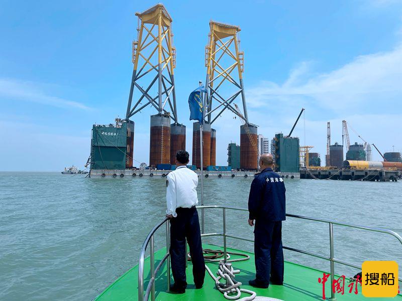 漳州海事局全力保障大型风力发电装备安全快捷运输