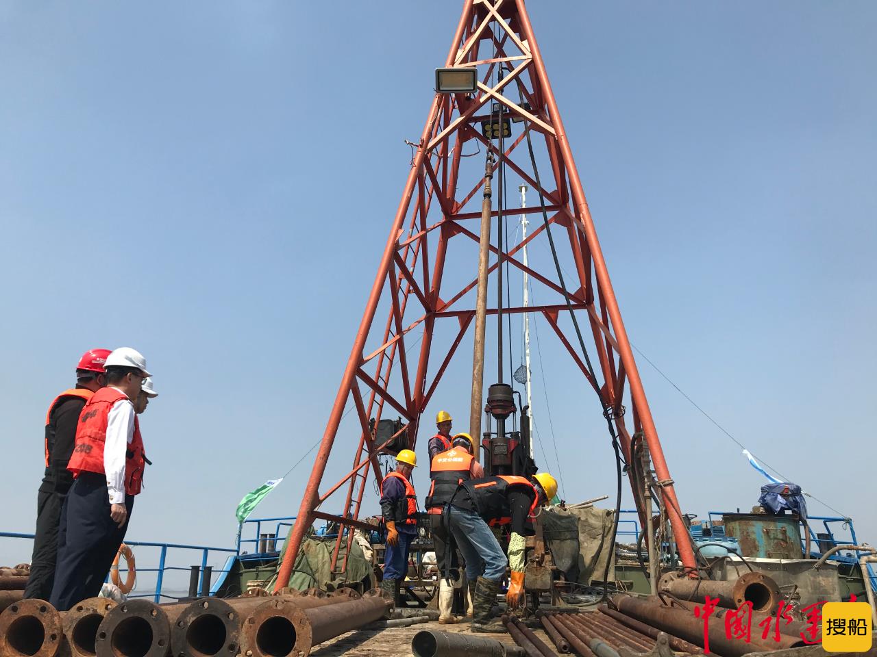 六横公路大桥二期工程海上地质勘察工作正式启动
