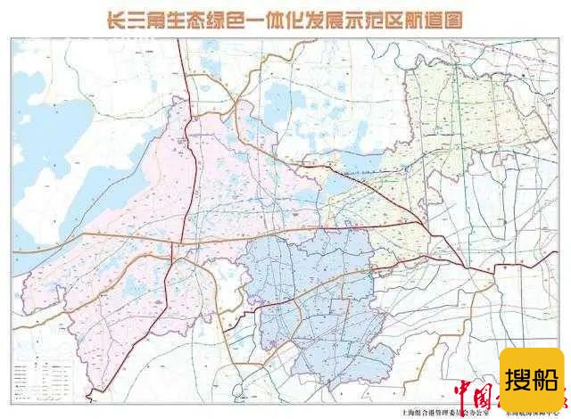 《长三角生态绿色一体化发展示范区航道图》在沪首次发布