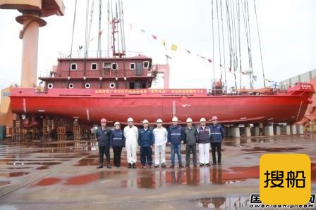 青岛造船厂中石油广东石化建造四型五船相继下水