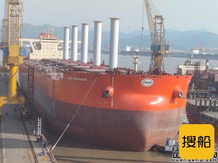 中国船厂接力！淡水河谷迎来全球首艘“风动力”矿砂船