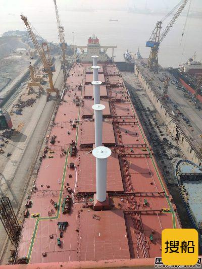 中国船厂接力！淡水河谷迎来全球首艘“风动力”矿砂船