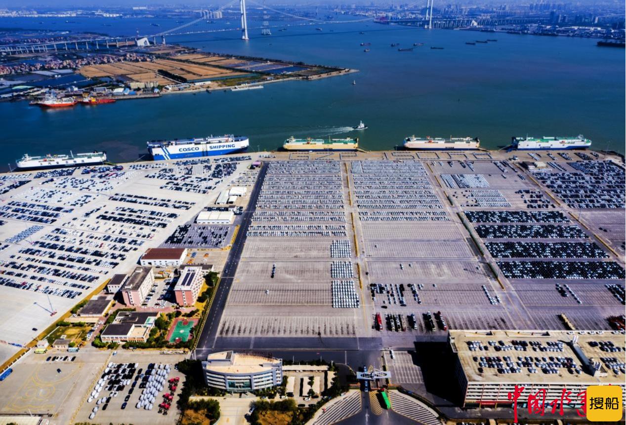 广州港打造全国最大汽车物流枢纽岛 年通过能力超200万辆