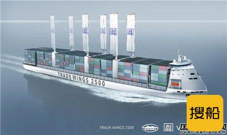 中法联合设计“风帆”助力低碳2500箱集装箱船获BV AiP证书