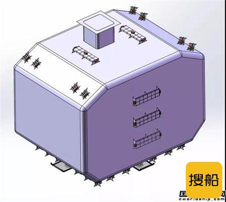大船集团交付全球首制双燃料超大型油船C型LNG低温储舱