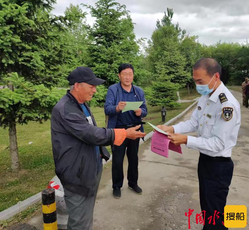 用“海事蓝”守护“生态绿”丨鸡西海事局开展六五环境日系列活动