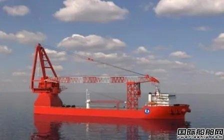 招商局重工（江苏）为三峡集团建造3000吨全回转起重船开工