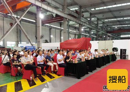 广柴股份靖江生产基地正式投产交付首台柴油机
