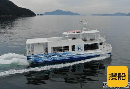 常石集团建造全球首艘氢燃料小型客渡船完工